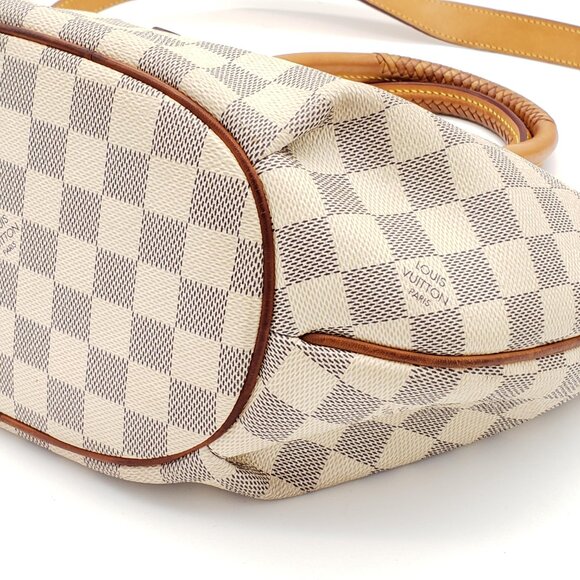 Louis Vuitton Riviera PM Beige Damier Azur Shoulder Bag 588-102425 - Picture 11 of 16